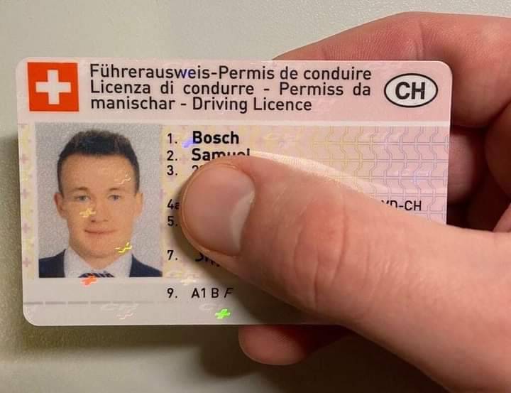 Buy Switzerland Driving License / Swiss Driving License Online.