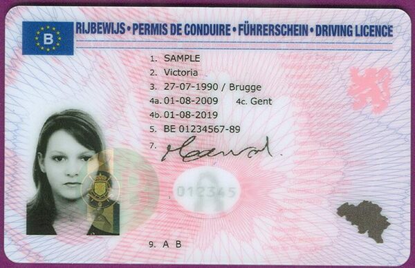 BUY BELGIAN DRIVER'S LICENSE